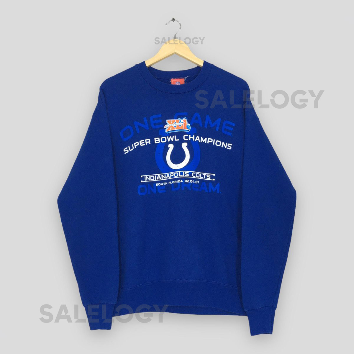 Vintage Indianapolis Colts NFL Sweatshirt Medium Indianapolis Colts Super Bowl Champs Logo Sweater Colts American Football Crewneck _982