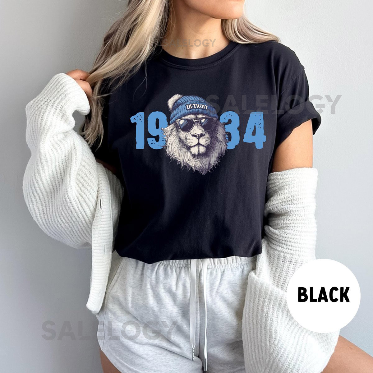 Comfort Colors Detroit Football Shirt Lion Football Shirt Retro Detroit Football Shirt Lion Football Gift Detroit Shirt Jared Goff_52