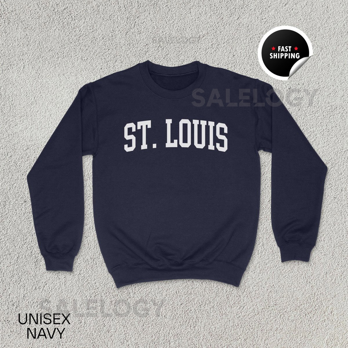 St. Louis Sweatshirt St. Louis Shirt Missouri Gift St. Louis Hoodie USA Shirt St. Louis Souvenir Unisex Sweatshirt_550
