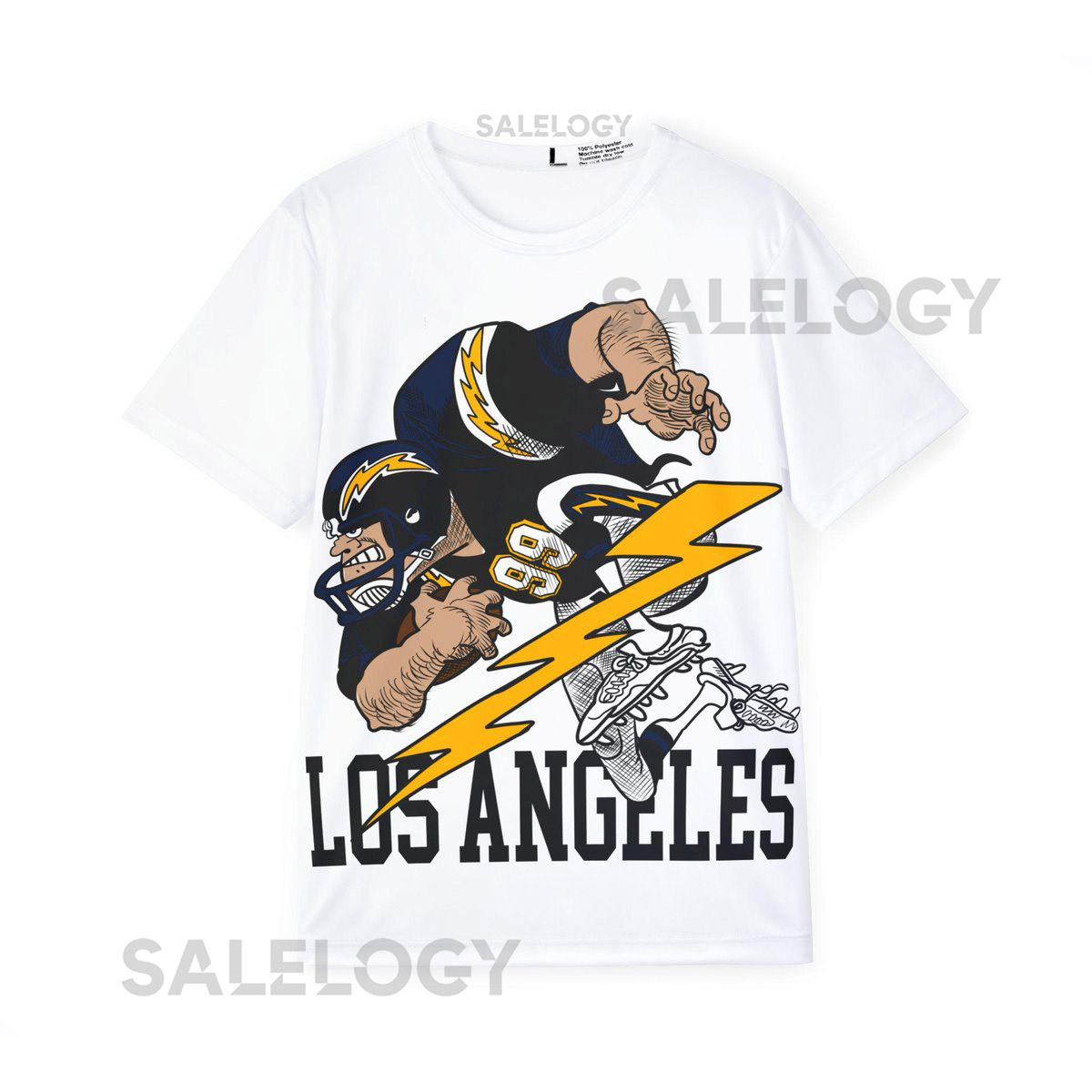 Vintage Los Angeles Chargers Men's Sports Jersey T-Shirt Football Fan Gift Retro Sports Tee Athletic Apparel Game Day Shirt_811