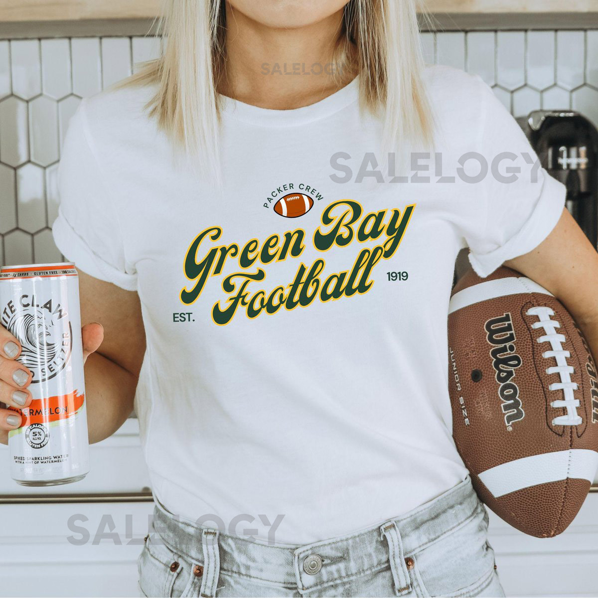 Retro Green Bay Football Shirt Varsity Packer Football Pullover Crewneck Green Bay Game Day Shirt Packer Tailgate Fan Gift_641