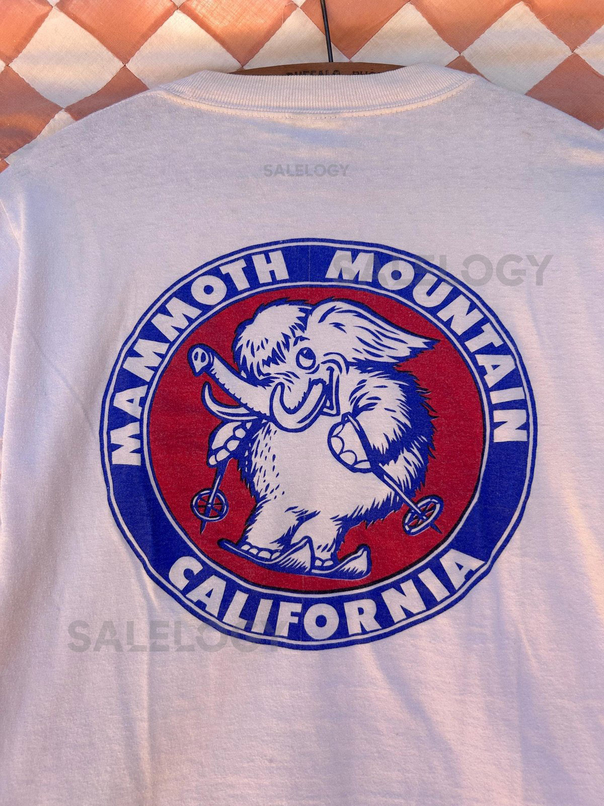 Mammoth Mountain Ski resort California Vintage 1970s longsleeve Tee_278