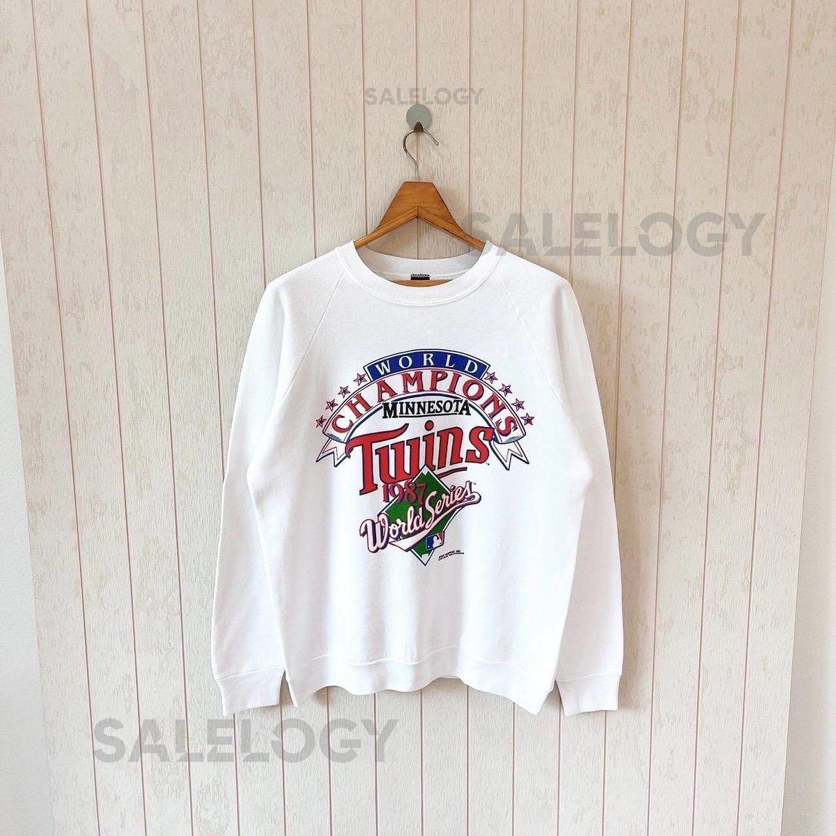 Vintage 80s Minnesota Twins Sweatshirt Screen Star MLB Size L_880