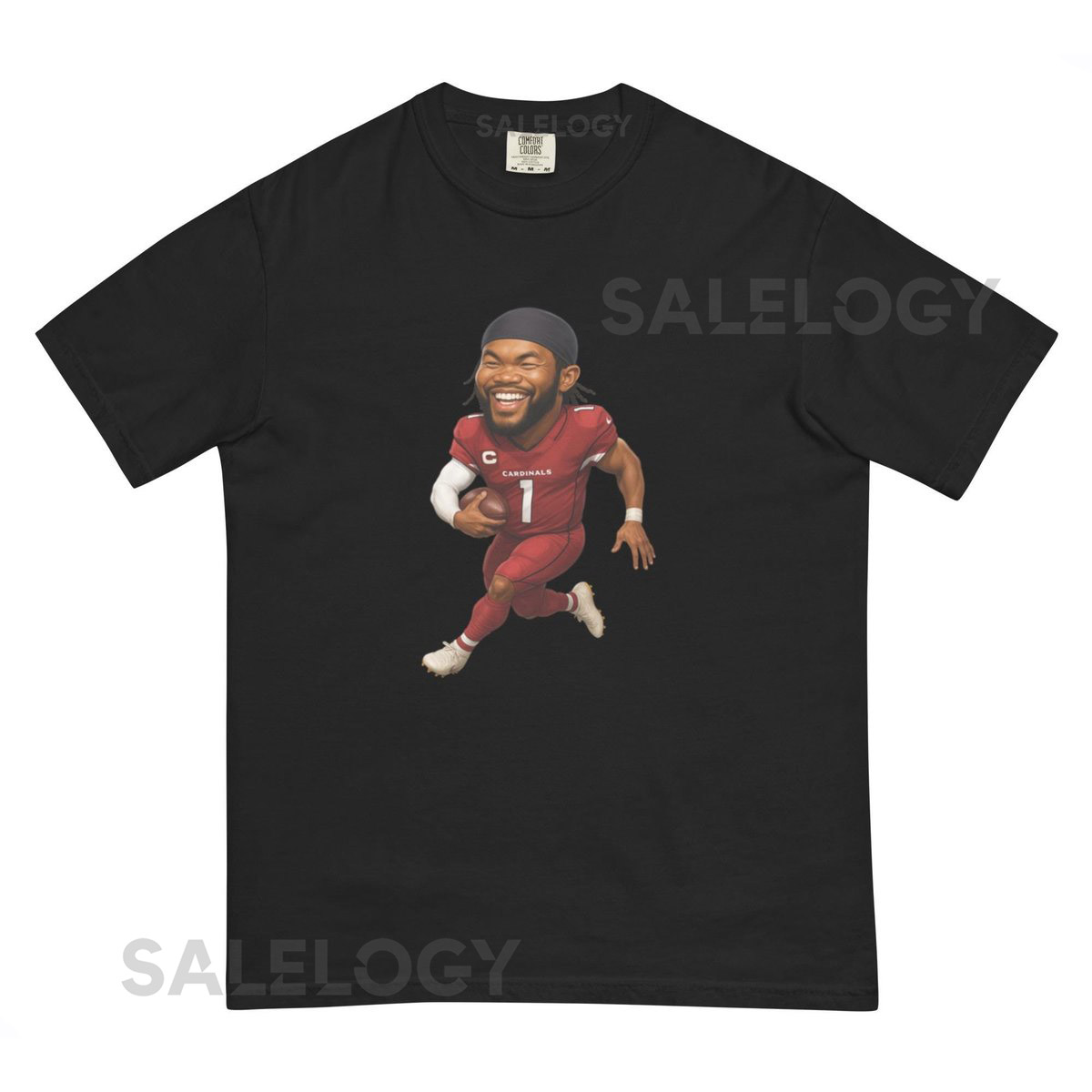 Arizona Cardinals Kyler Murray Unisex garment-dyed heavyweight t-shirt_40