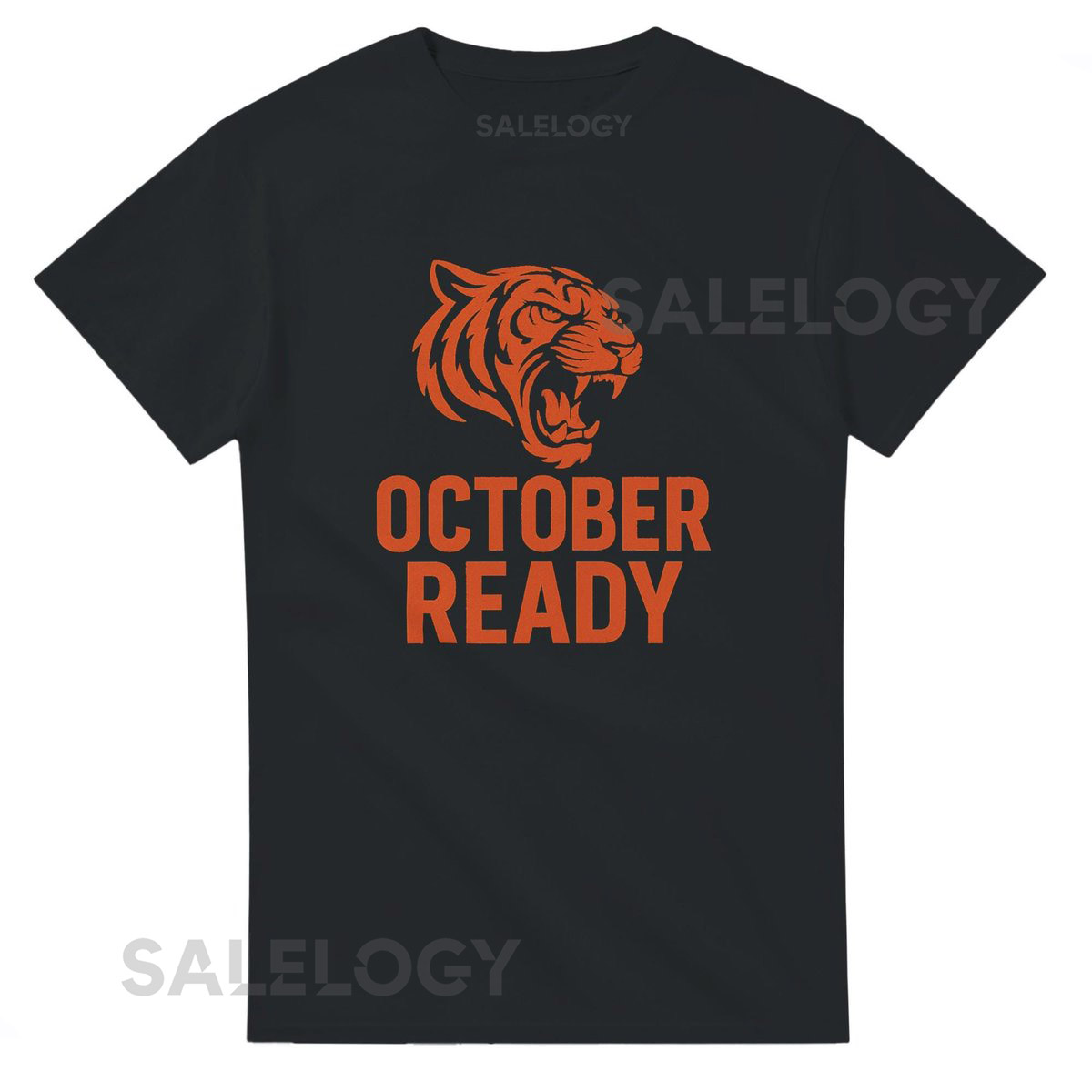Detroit Tigers October Ready Roaring Tiger T-Shirt_247