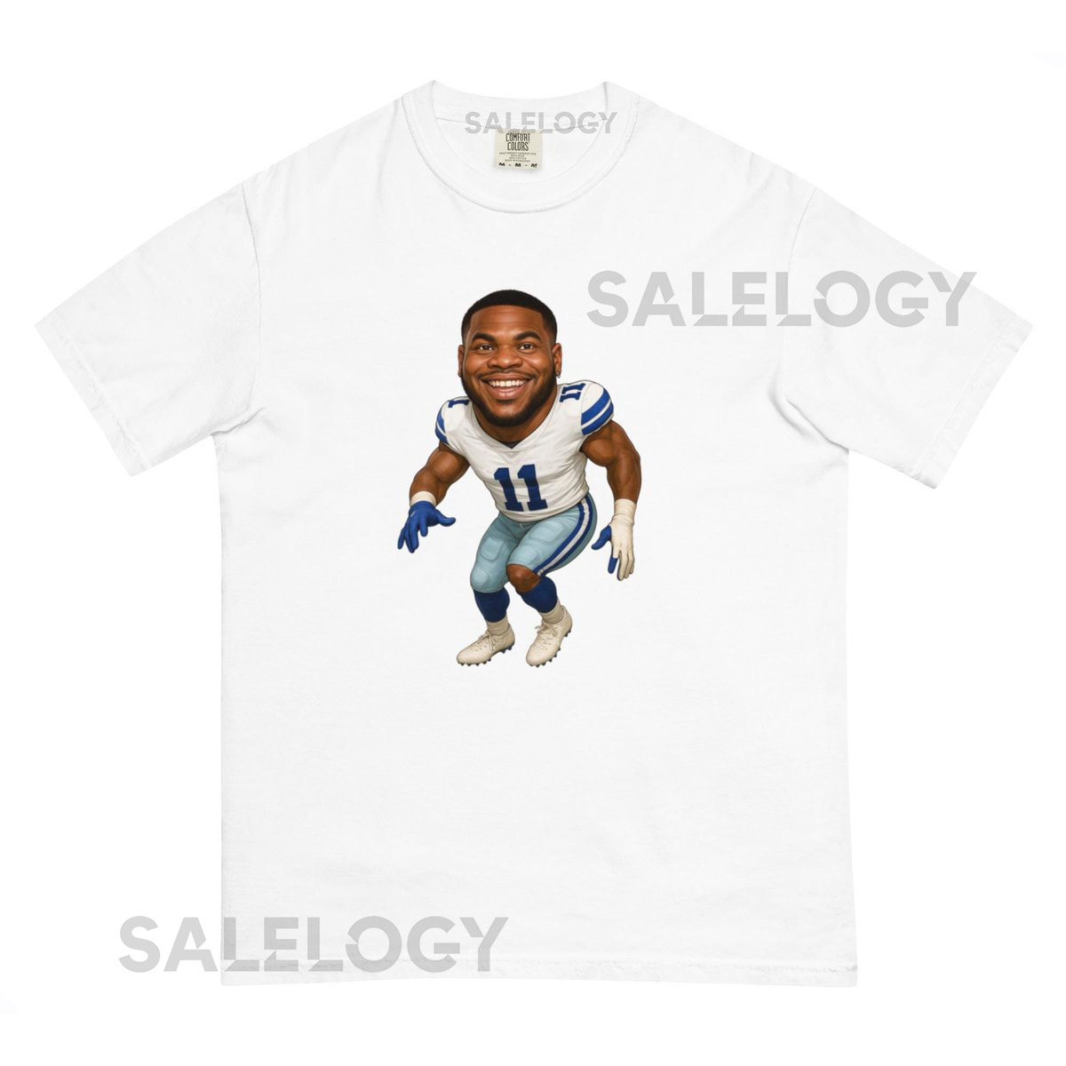 Dallas Cowboys Micah Parsons Unisex garment-dyed heavyweight t-shirt_153