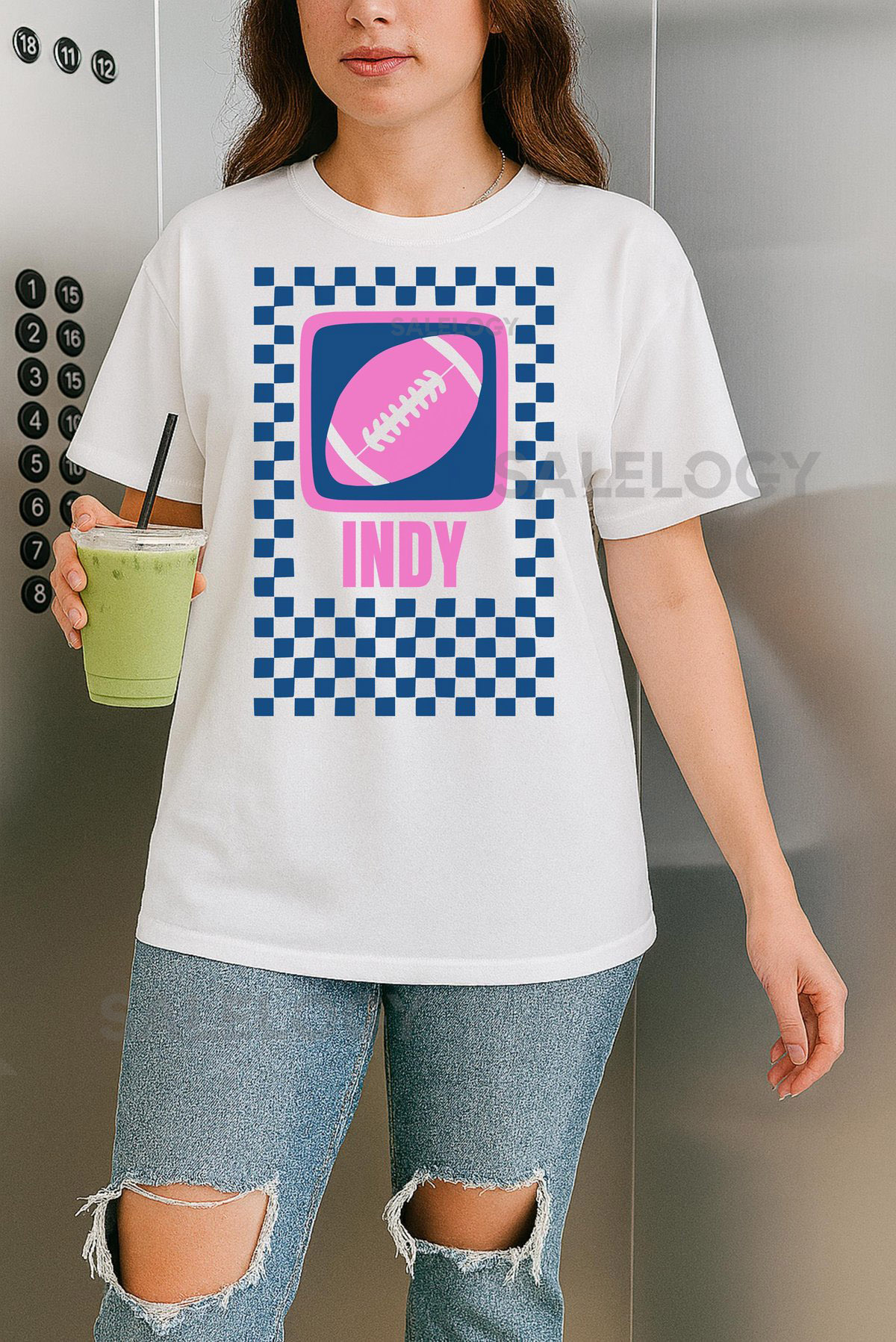 Indianapolis Football Shirt for her Colt Comfort _519