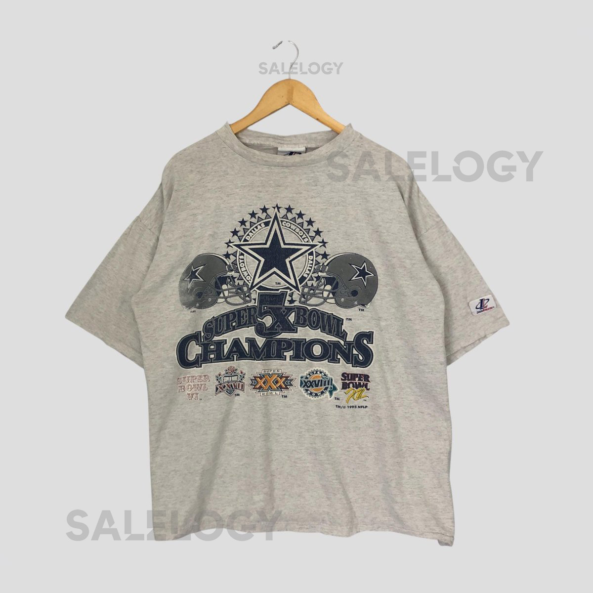 Vintage Dallas Cowboys Super Bowl Champions T-Shirt XL_541