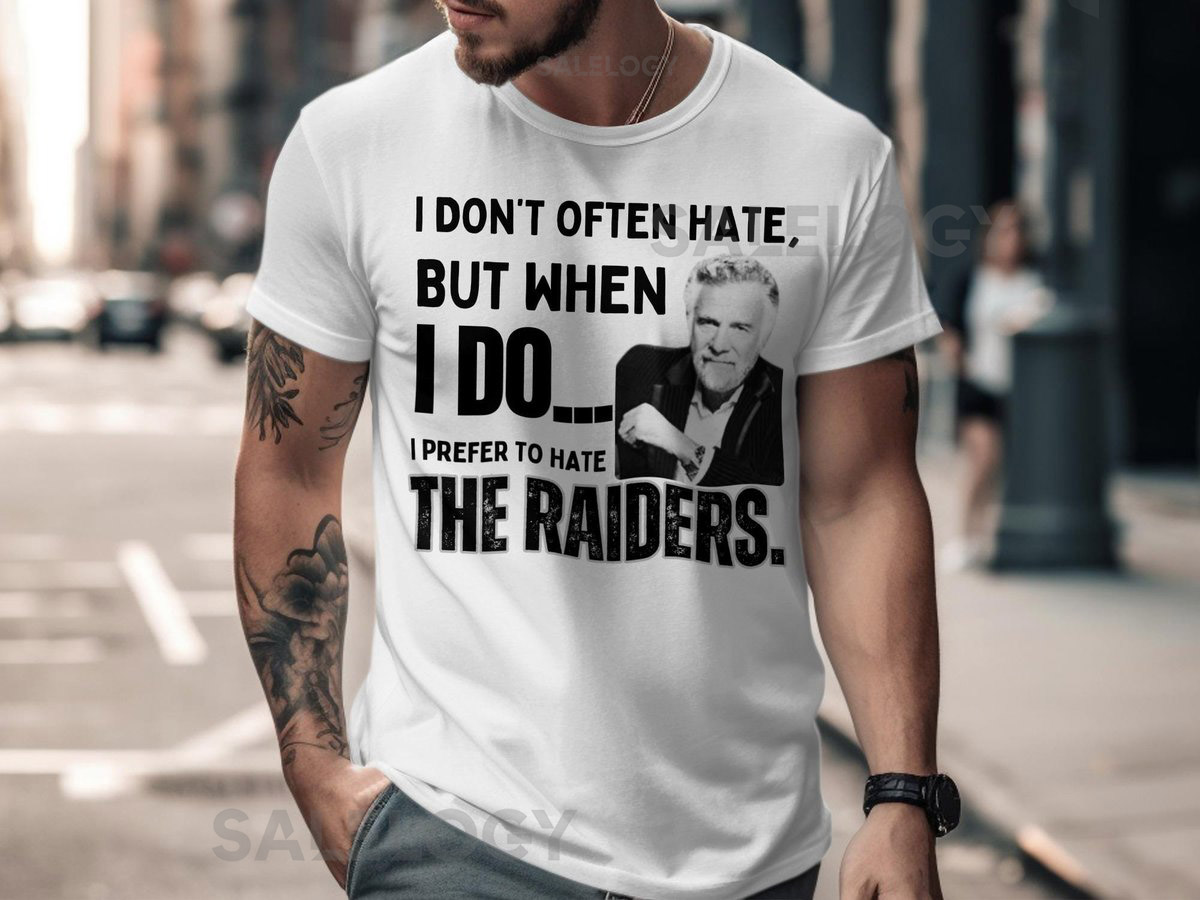Funny Football Rivalry Shirt Raiders Hater Tee Sports Banter Gift_158