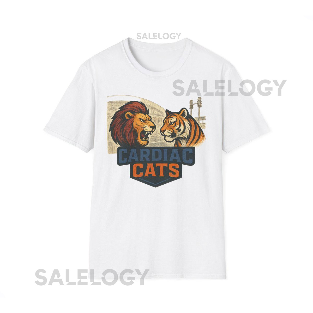 Cardiac Cats T-Shirt Detroit Sports Fan Apparel_56