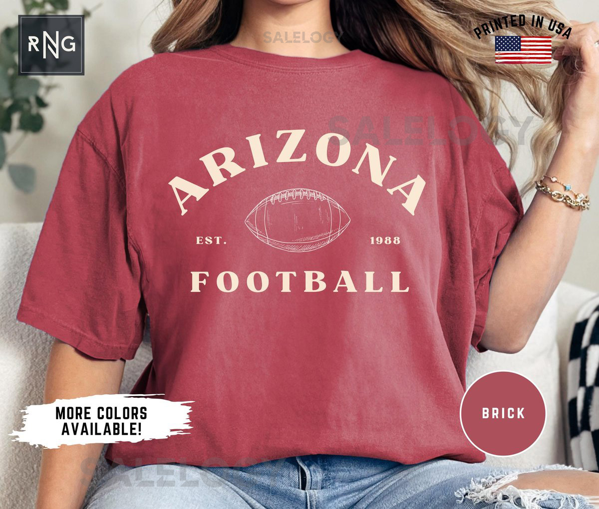 Arizona Football Gameday Shirt Cardinal Football Gameday Shirt Cardinal Football Apparel Arizona Sports Fan Retro Cardinal Football Gift_68
