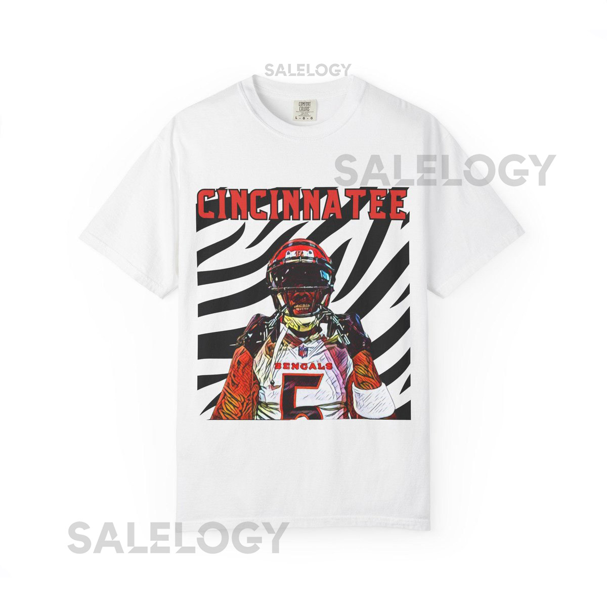 Cincinnati Bengals T-shirt Tee Higgins Shirt Unisex Tee Garment-Dyed Tee Bengals Fan Tee CINNINATEE Shirt_512