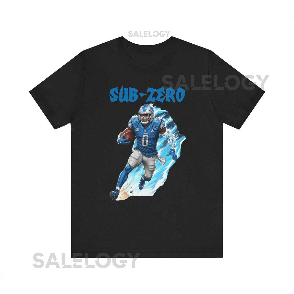 Jahmyr Gibbs Detroit Football MK Sub Zero Unisex Jersey Short Sleeve Tee Great Gift for Football Fan_516