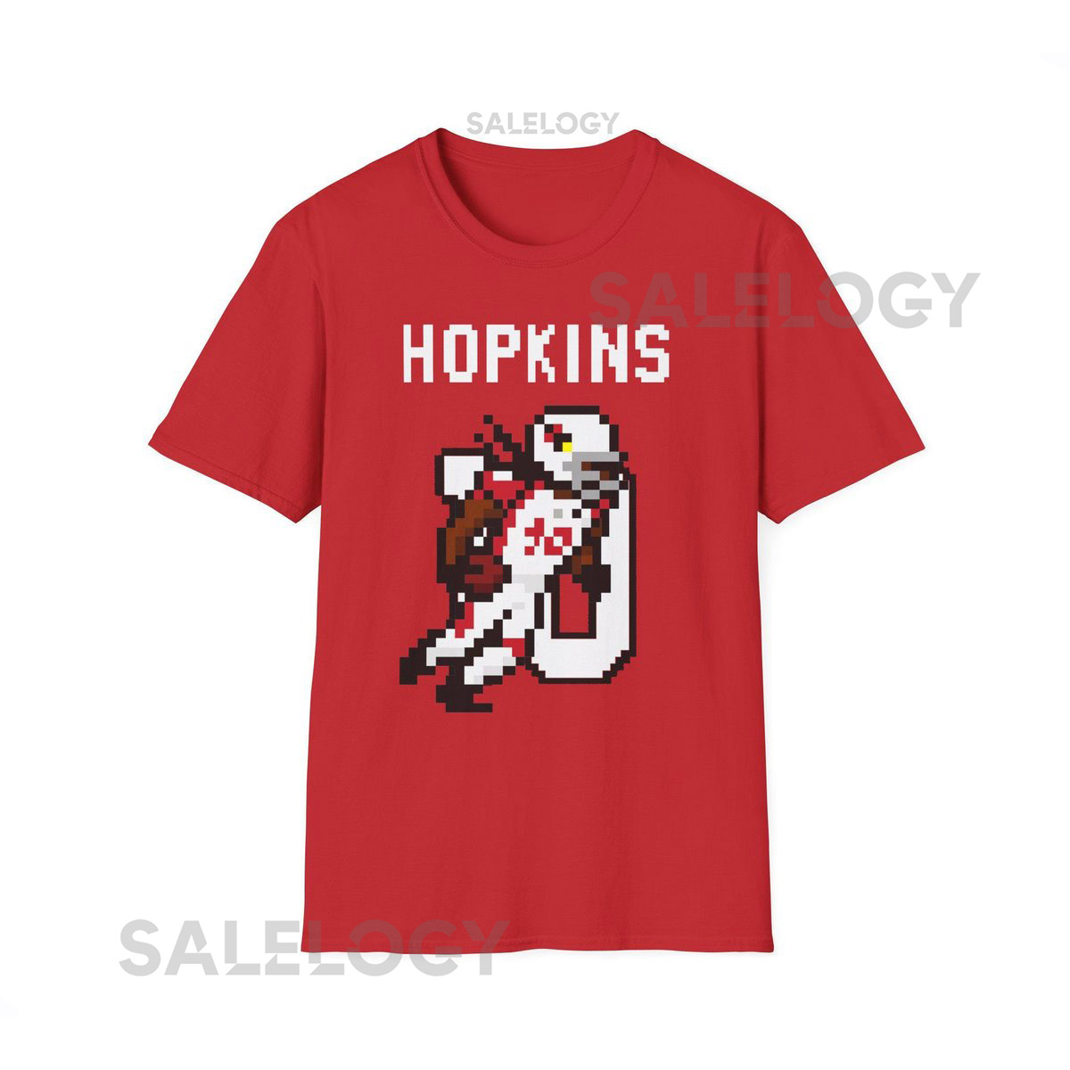 DeAndre Hopkins Tee Pixel Art TShirt Retro 8 Bit Arizona Football 10 Wide Receiver Nuke Hands Vintage Throwback Gamer Cardinals Fan Gift Tee_609