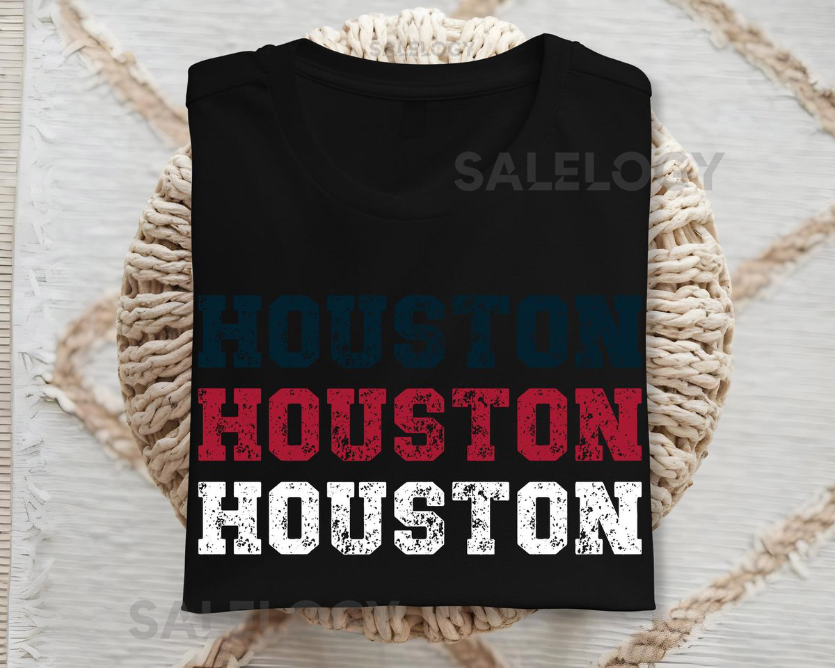 Distressed Houston Football Tee Vintage Texas Fan Shirt Retro Unisex Football Shirt Classic Houston Fan Apparel Football Gif_90