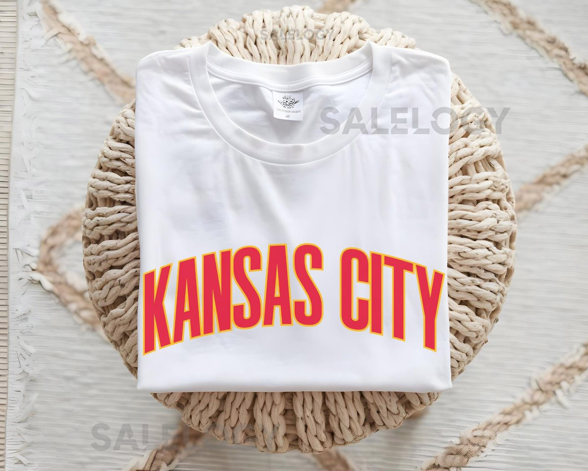 Vintage Kansas City Football Shirt Red Gold Game Day Tee Retro Unisex Football Shirt Classic Kansas City Fan Apparel Football Gift_799