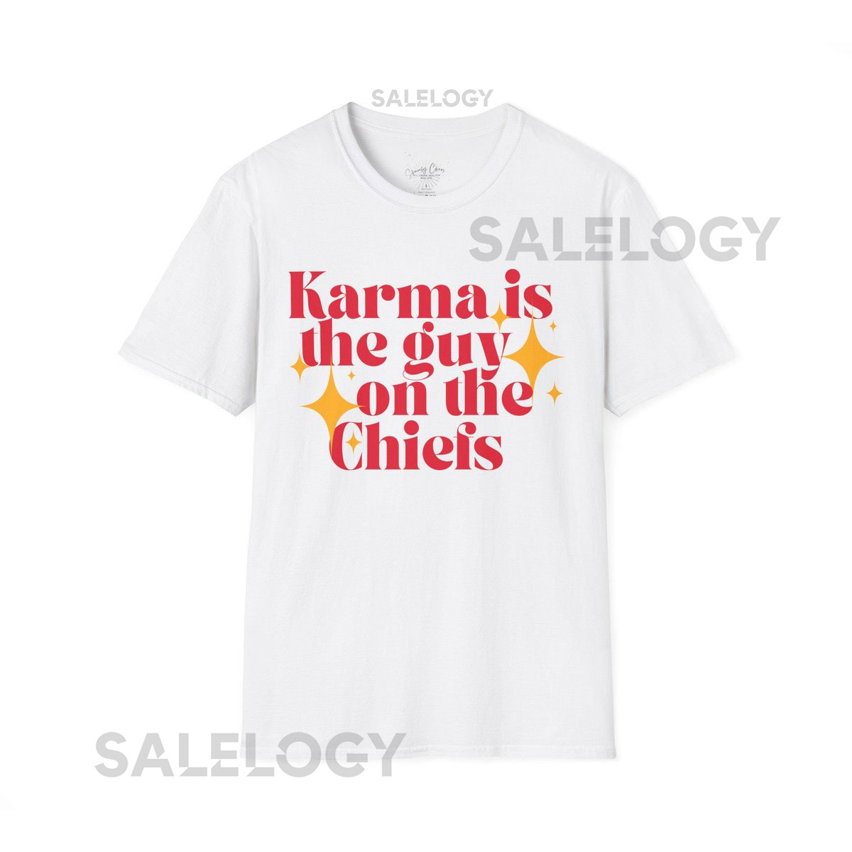 Karma is The Guy on The Chiefs T-Shirt Funny Game Day Tee_394