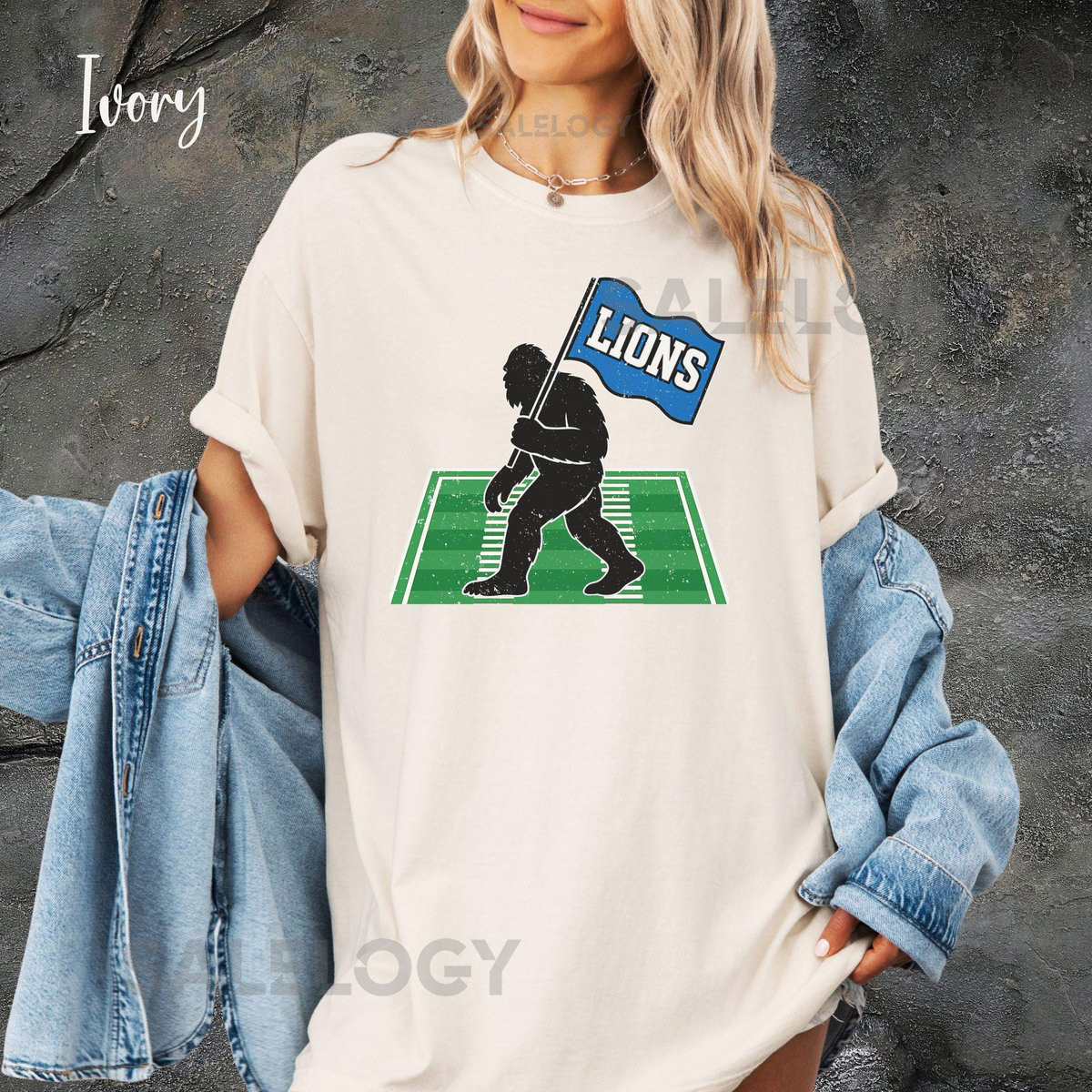 Detroit Lions Bigfoot Shirt Football Fan Tee for Men Women Funny Sasquatch Lions Game Day TShirt Michigan Sports Gift for Lions Fans_201