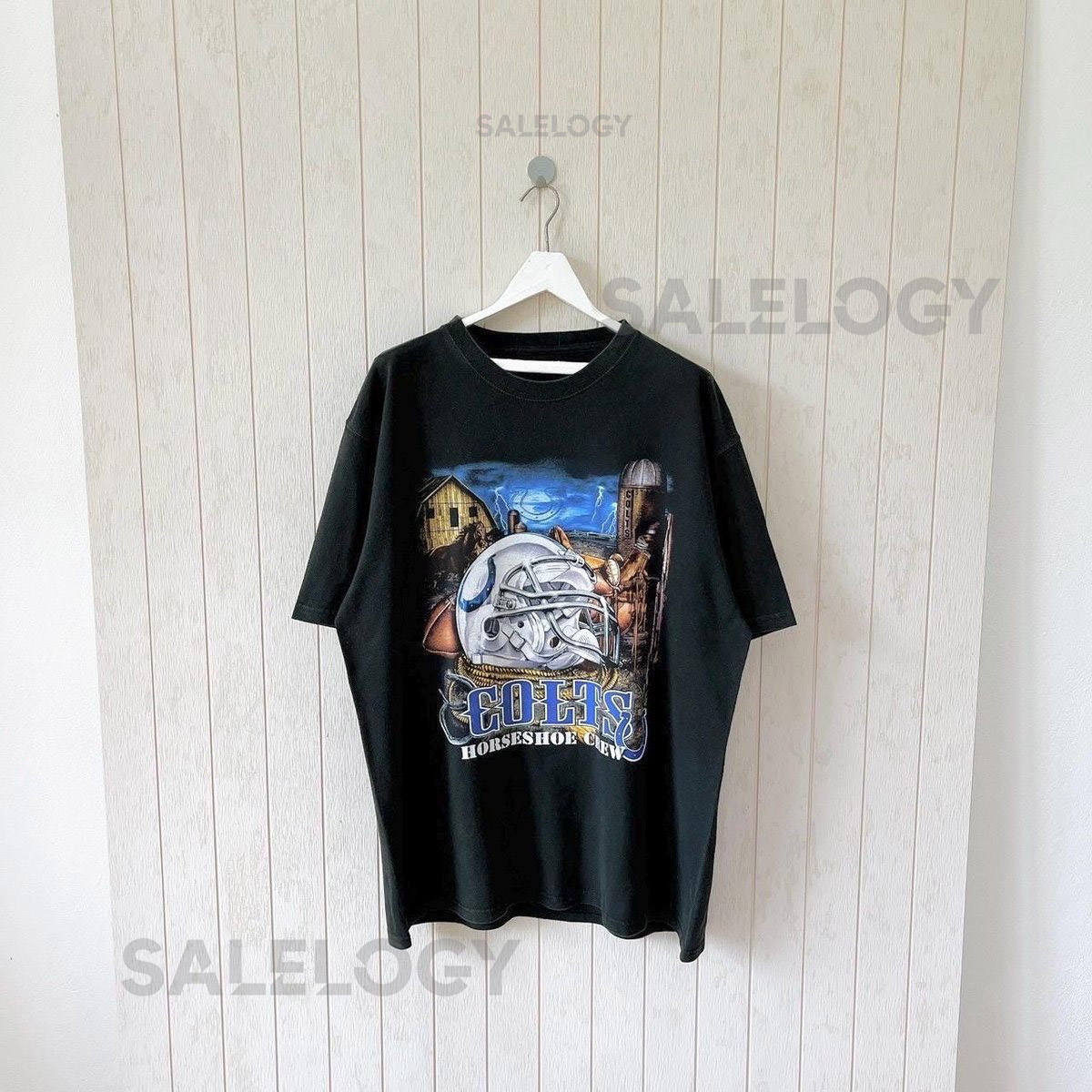 Vintage 00s Indianapolis Colts T-Shirt - NFL Bl_924