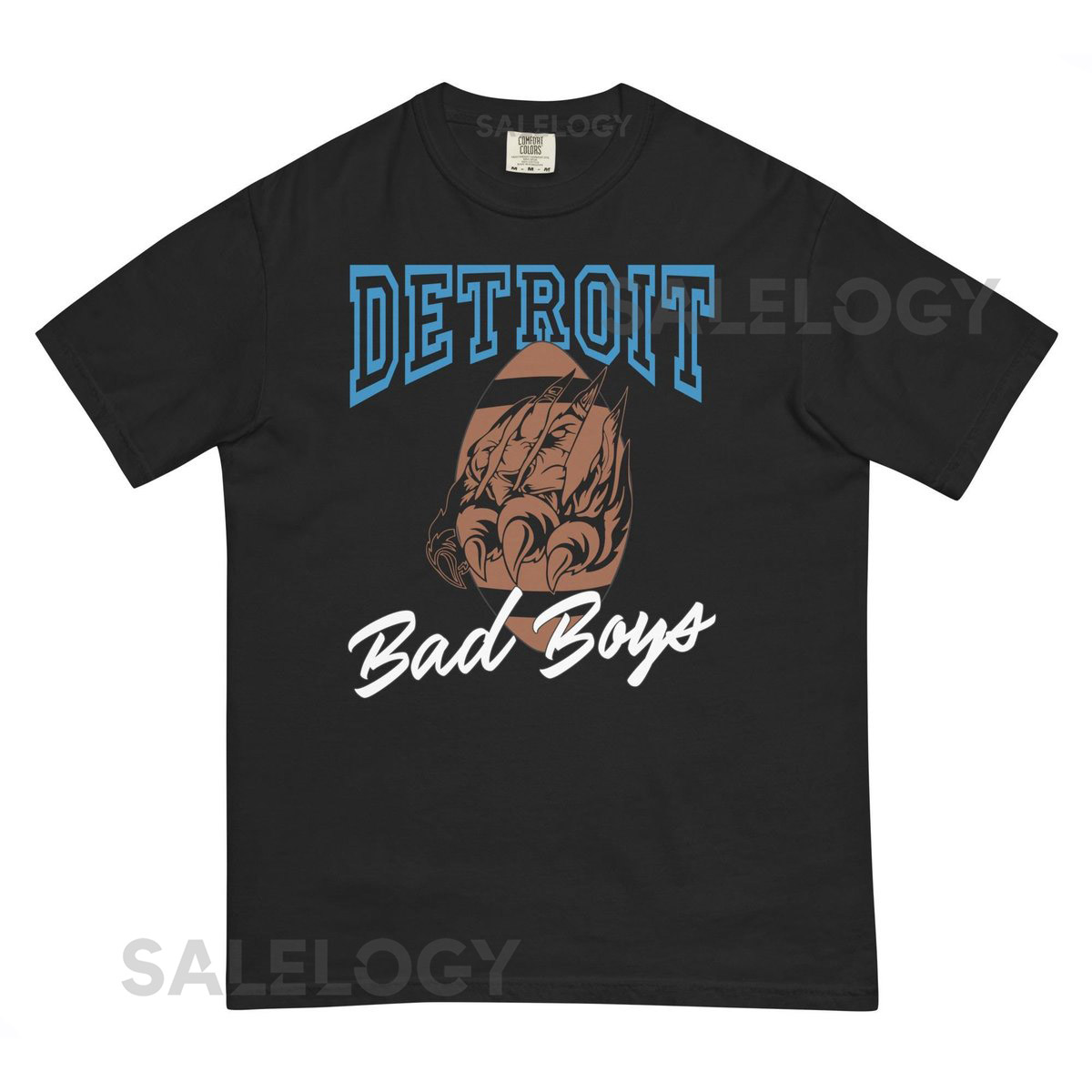 Detroit Lions x Bad Boys T-Shirt Grit Grind Football Mashup Tee_322