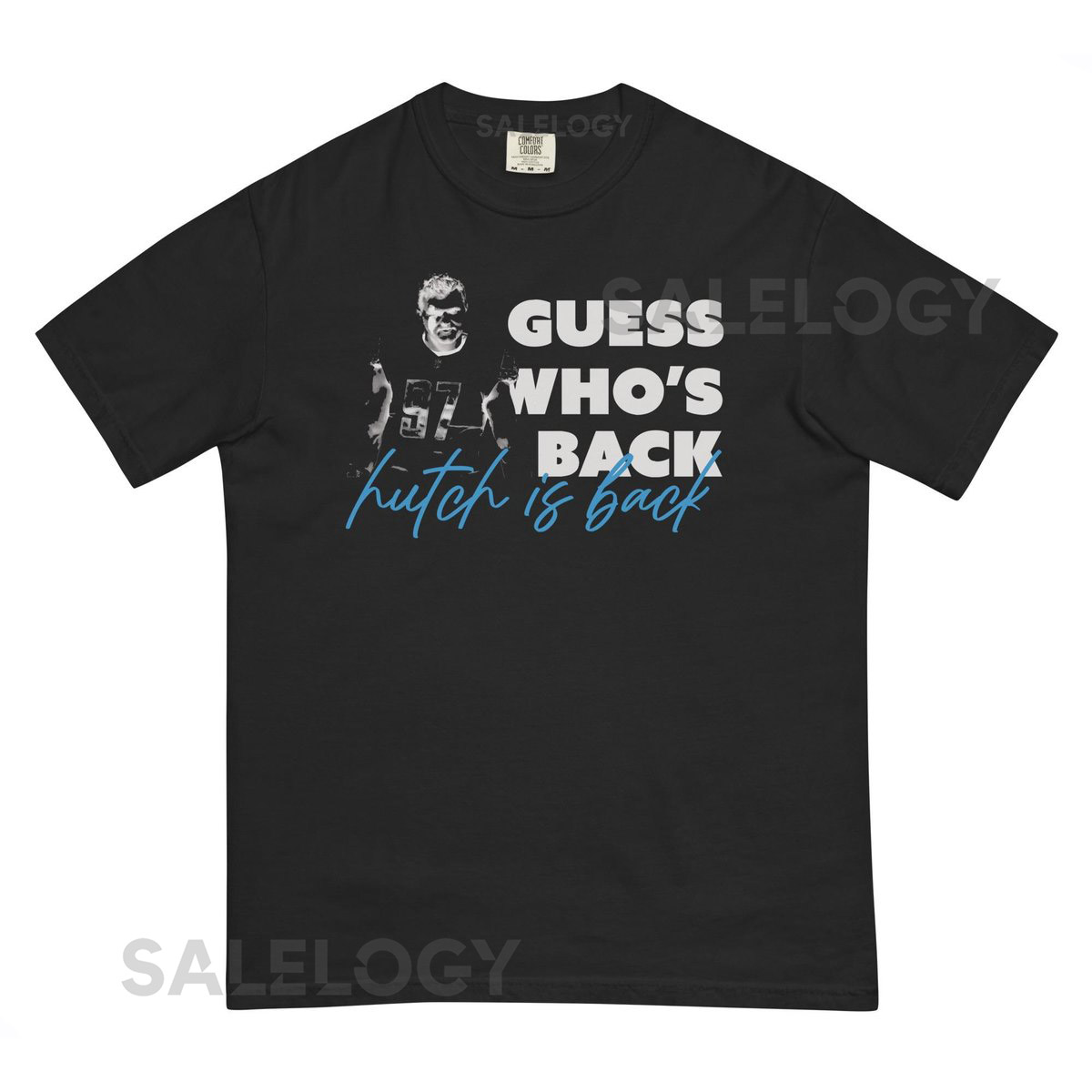 Detroit Lions T-Shirt Hutch Is Back - Eminem Inspired Football Tee_297