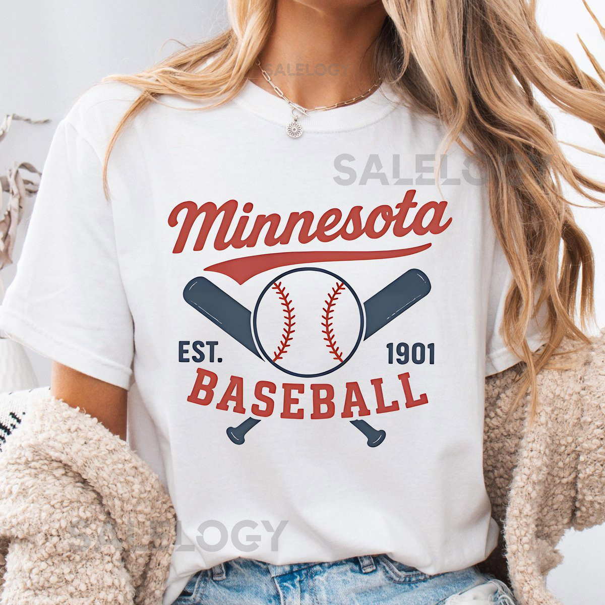 Retro Minnesota Baseball T-Shirt Comfort Colors Twin City Sports Tee_728