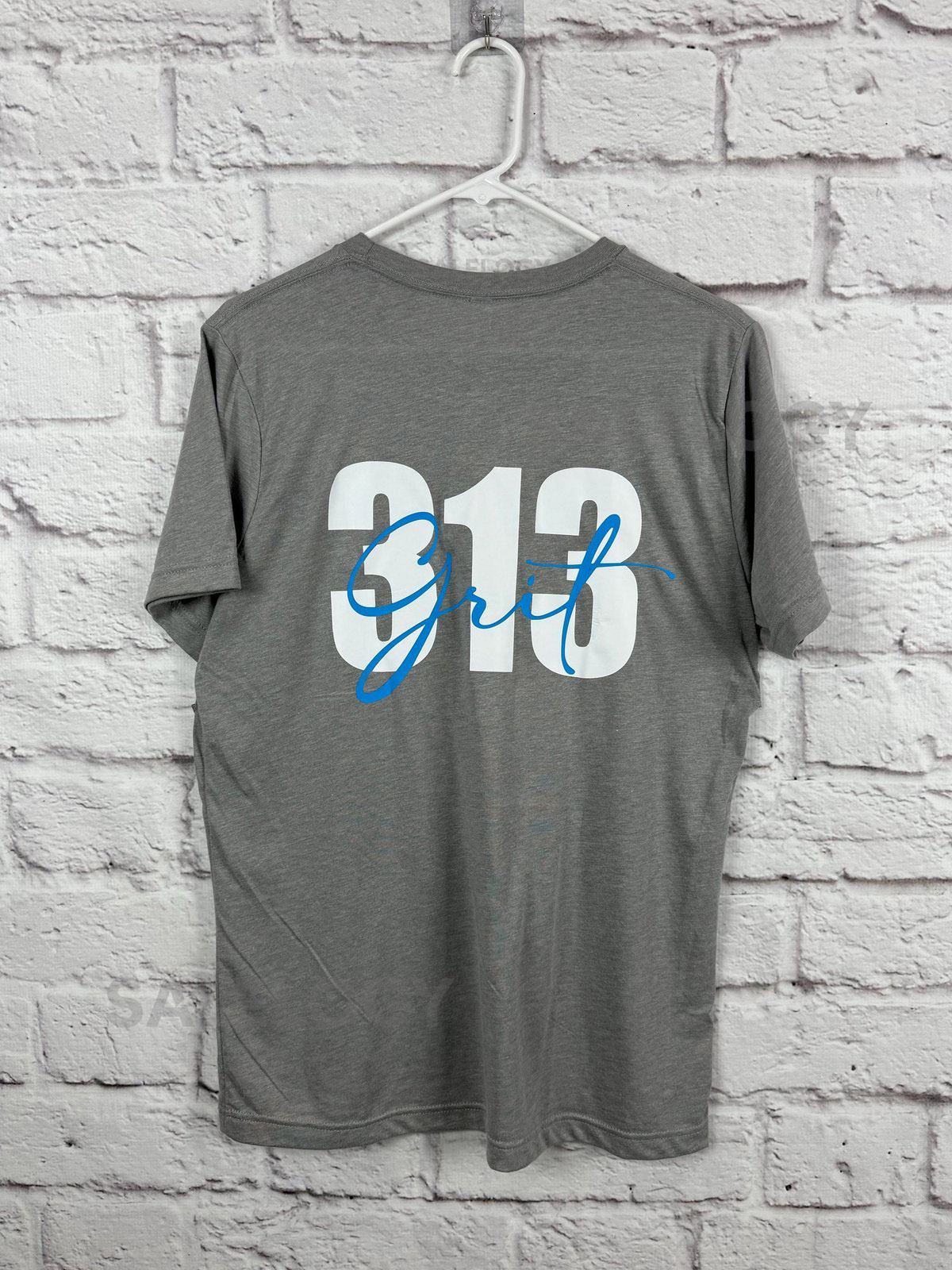 Detroit 313 Grit Shirt - Detroit Lions Football - Detroit Merchandise - Tailgate - Detroit Pride - NFL - Detroit Football Fan_92
