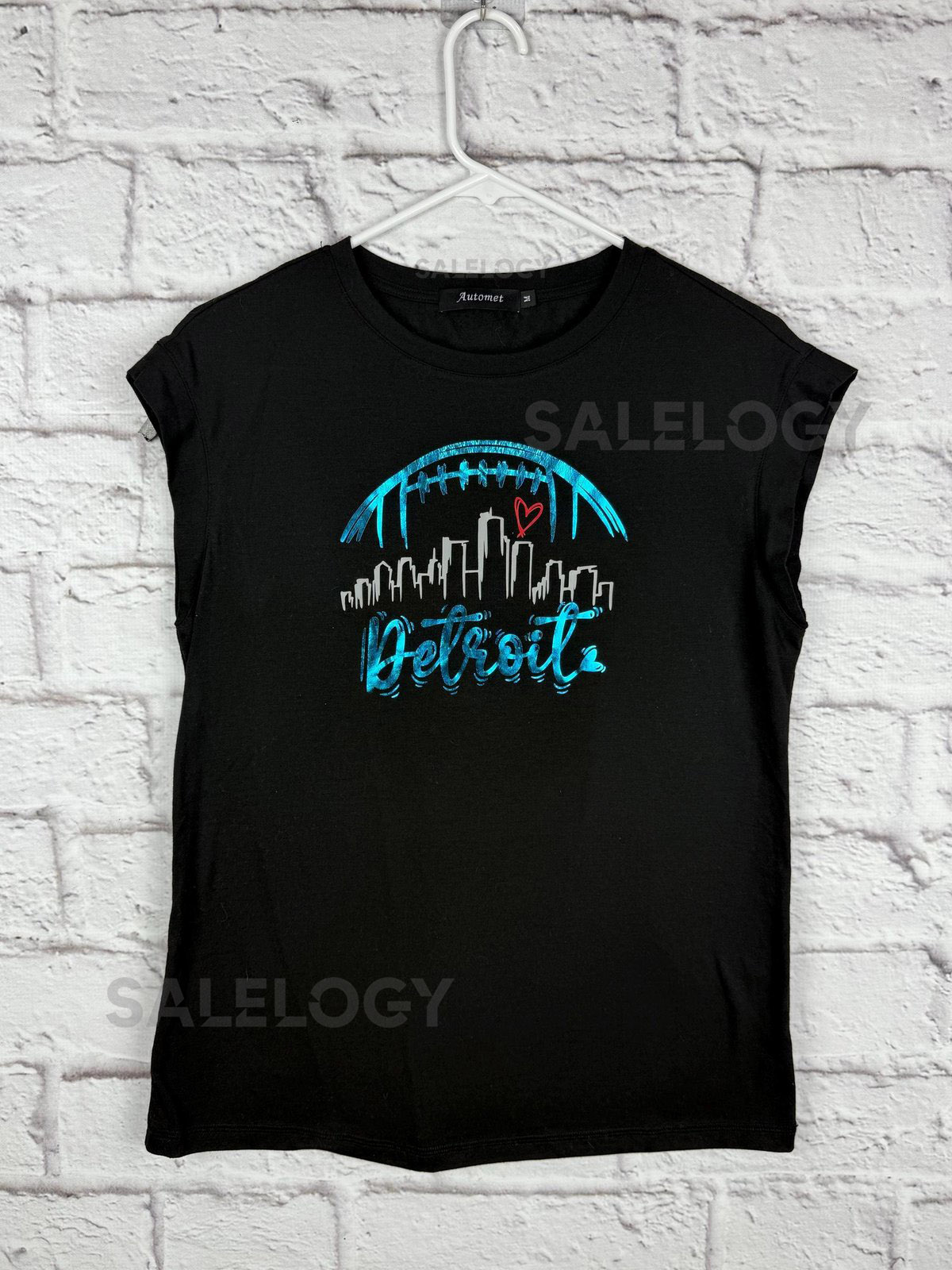 Detroit Skyline Shirt - Detroit Lions Football - Detroit Merchandise - Tailgate - Detroit Pride - NFL - Detroit Football Fan_210