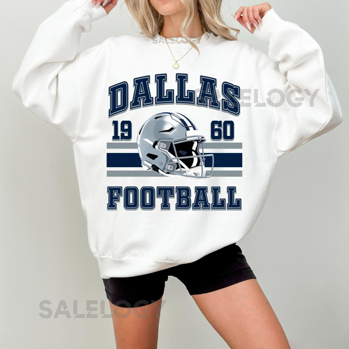Dallas Football T-Shirt Comfort Colors Retro Dallas Cowboys Sweatshirt Cowboys Fan Gear Dallas Football Sweater_246