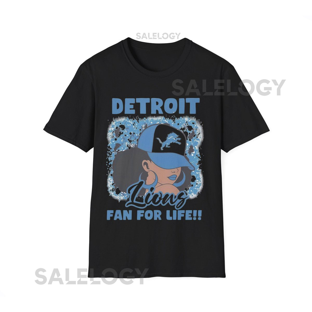 Detroit Lions Unisex Softstyle T-Shirt - NFL Football Team Tee Football Fan Apparel Sports Team Shirt Lions Gift Detroit Pride Shirt_192