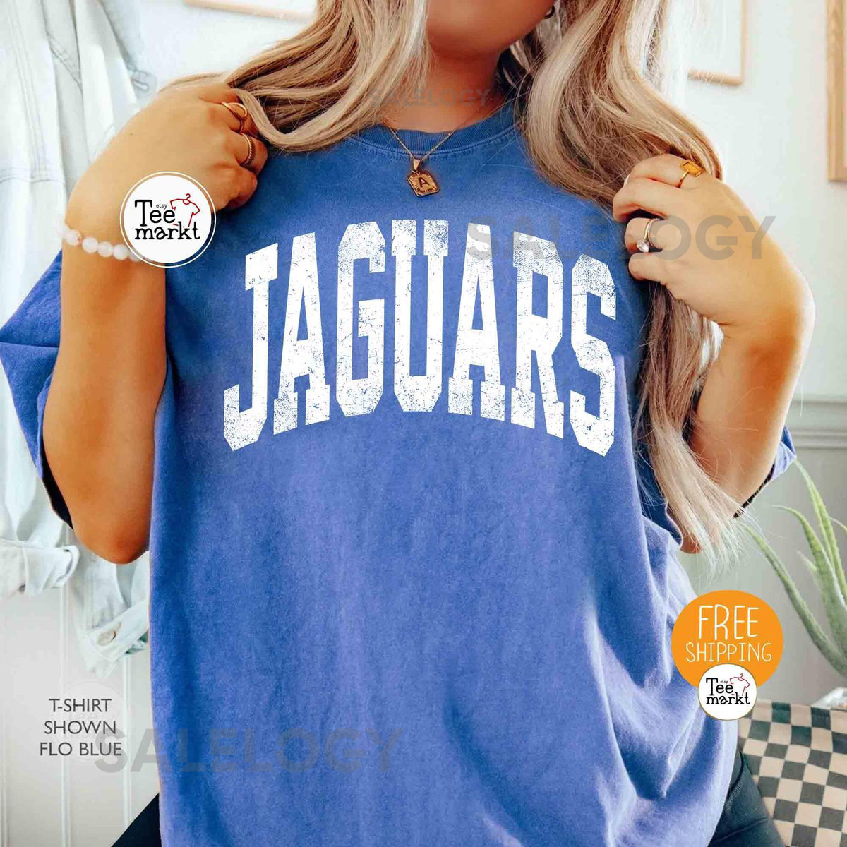 Comfort Colors Jaguars Distressed Mascot Shirt Jaguars Game Day Football Shirt Jaguars Team Sports Apparel Jaguars Back to Schoo_70