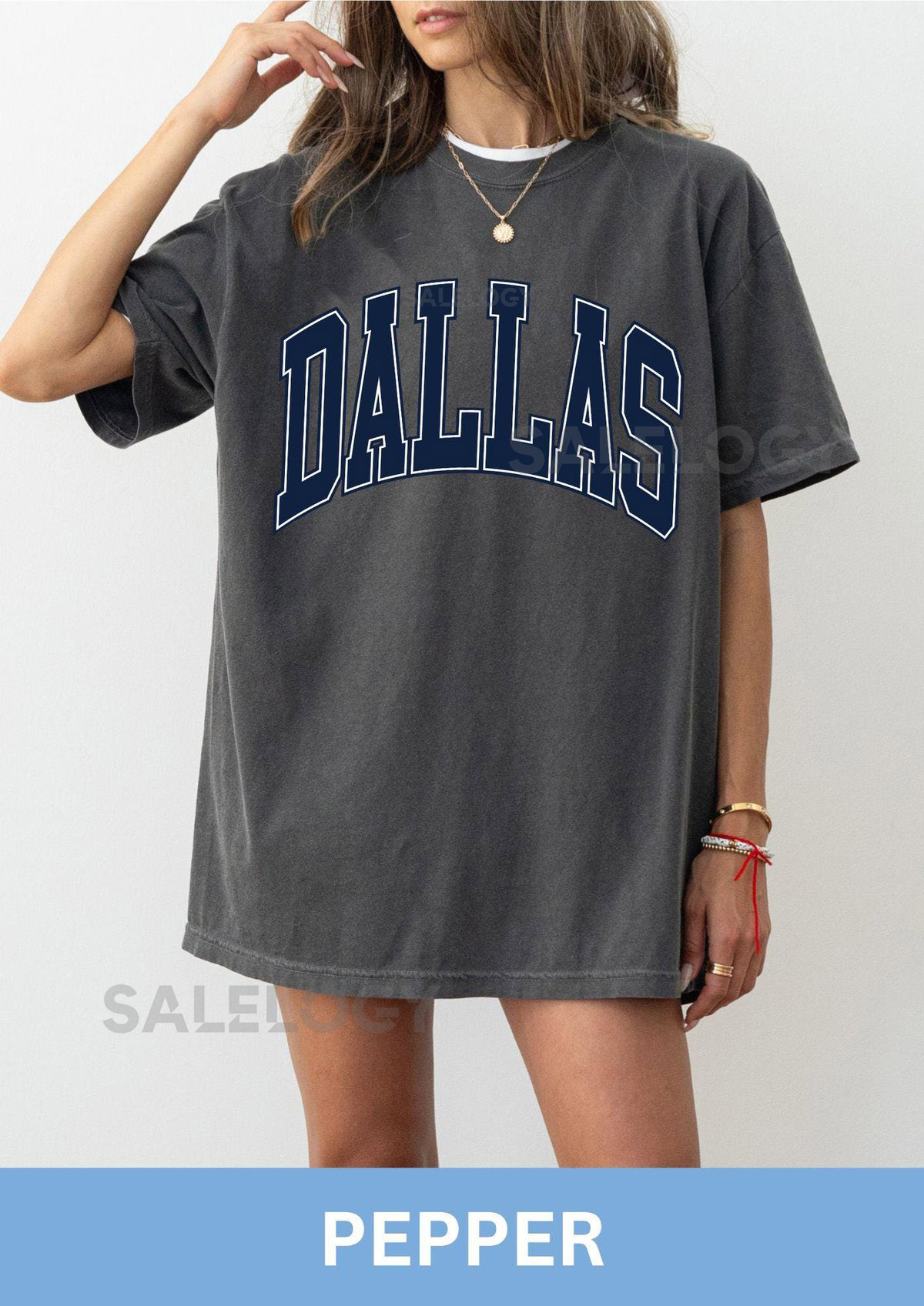 Dallas Football Comfort Colors Shirt Vintage Varsity Letter Tee_199