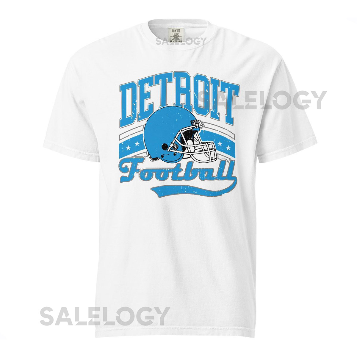 Detroit Lions Comfort Colors Unisex Tee_206