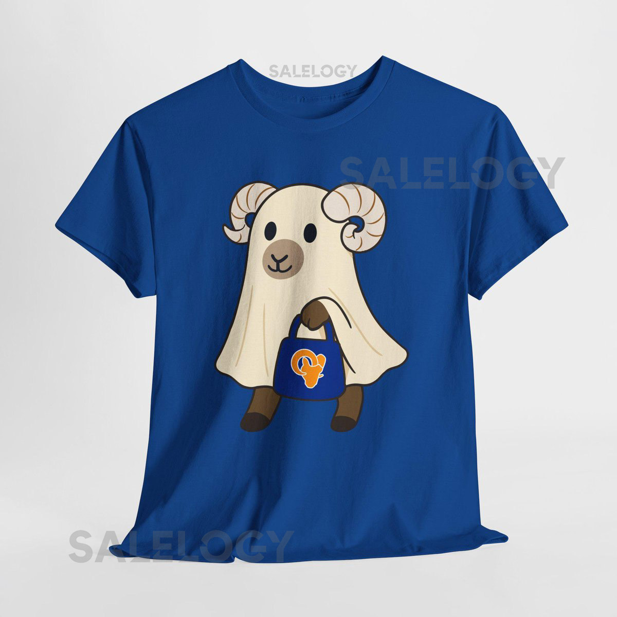 Halloween Ghost T-Shirt Los Angeles football shirt Rams Football Shirt Sports Fan Gift Ram It shirt Game Day Outfit_206