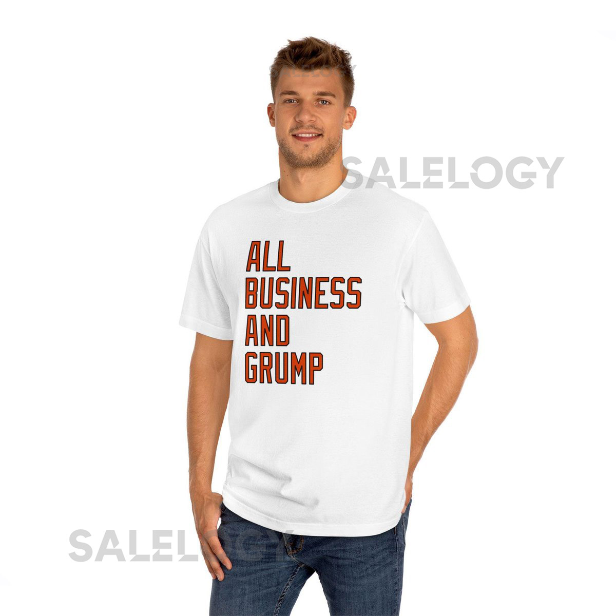 Baltimore Orioles Jordan Westburg All Business And Grump Baseball Os T-Shirt Tee_96