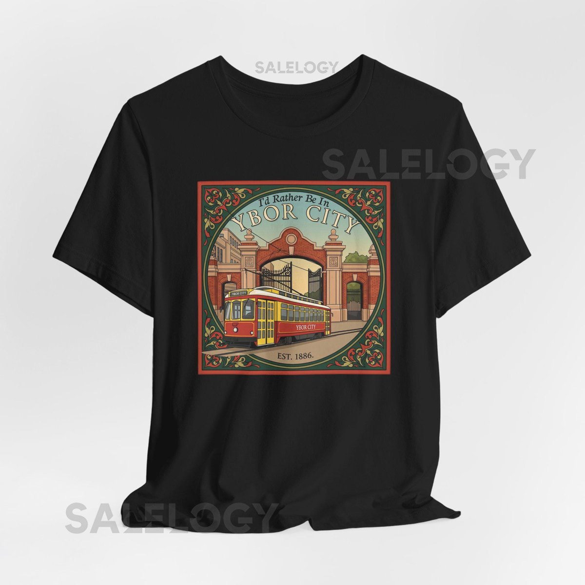 Vintage Ybor City Tee Tampa Arts District Unisex T-Shirt_565