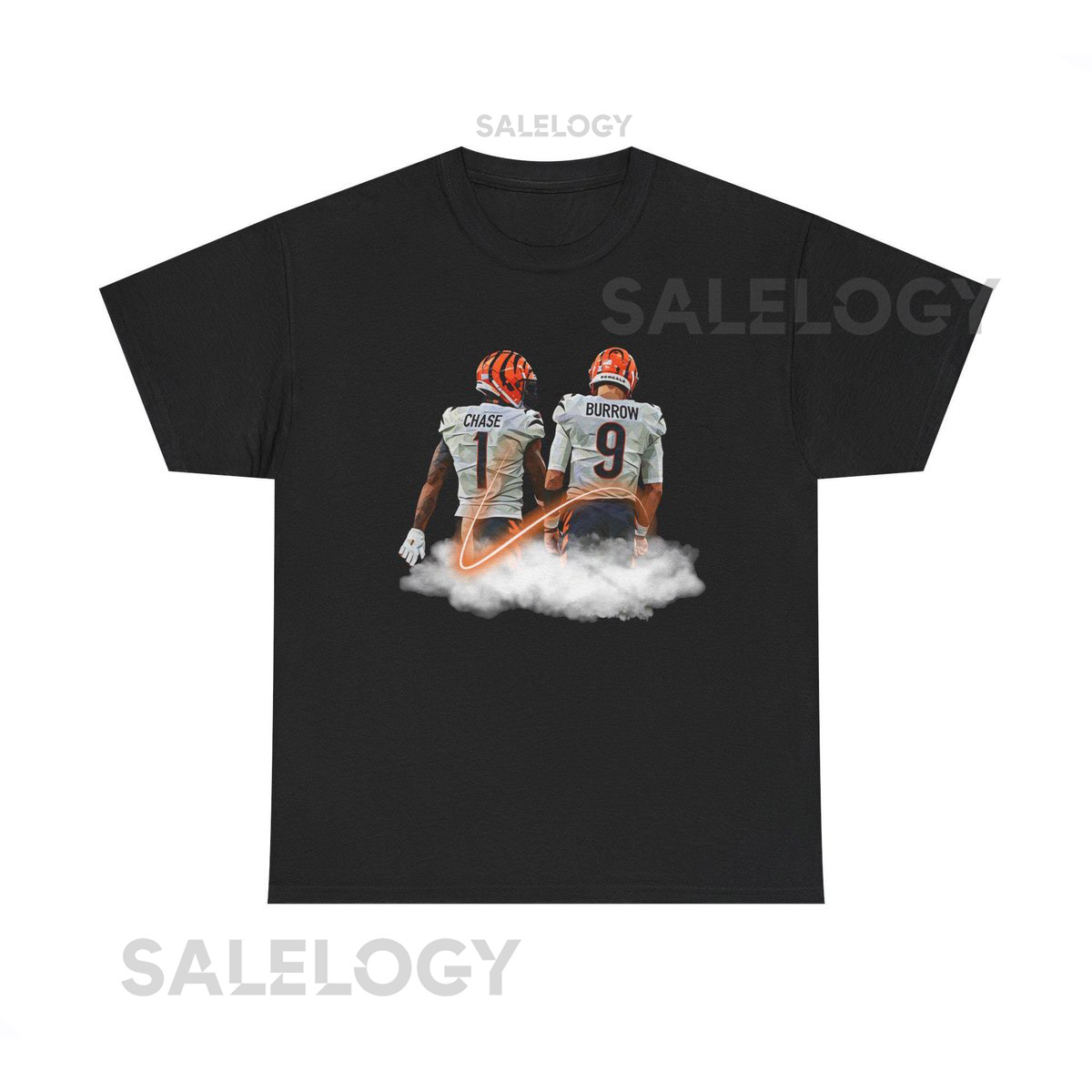 Ja'Marr Chase Joe Burrow T-Shirt - Cincinnati Bengals Fan Apparel_683