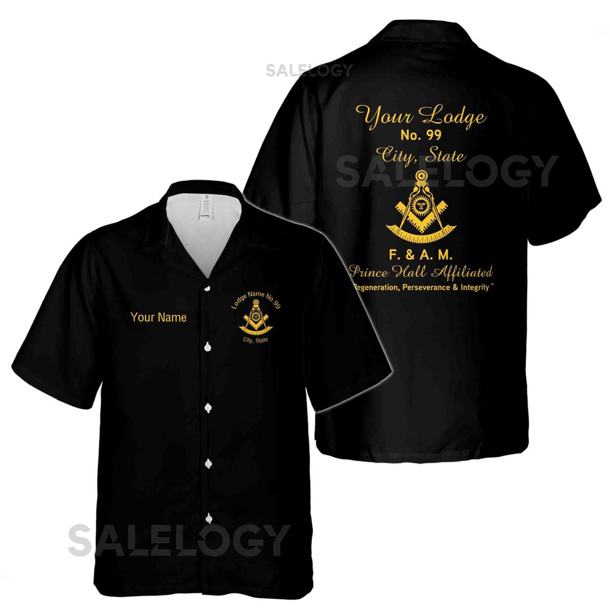 Personalized Past Master Mason Prince Hall Affiliated Hawaiian Shirt S-5XL_58
