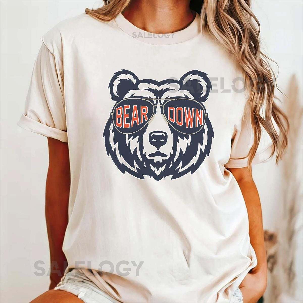 Bear Down Shirt - Game Day Tee Trendy Retro Inspired Bear Mascot T-shirt Chicago Football Unisex T-shirt Bear Gift Shirt Bear Fan Shirt_183