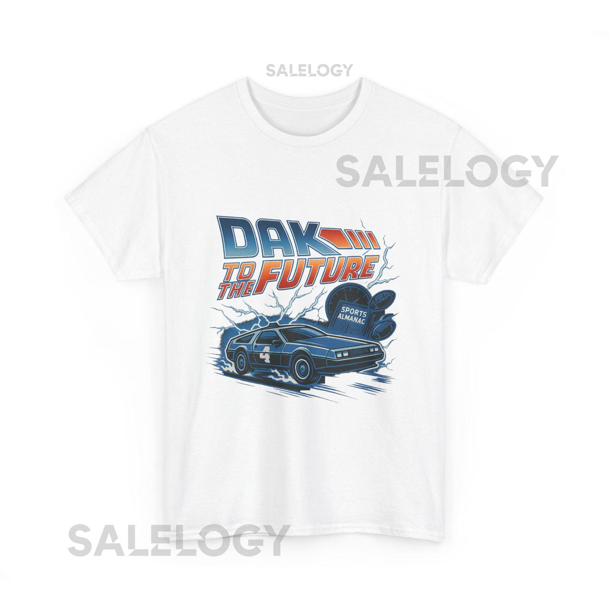 Dak Prescott T-Shirt Dallas Cowboys Pun Shirt - 'Dak To The Future'_108