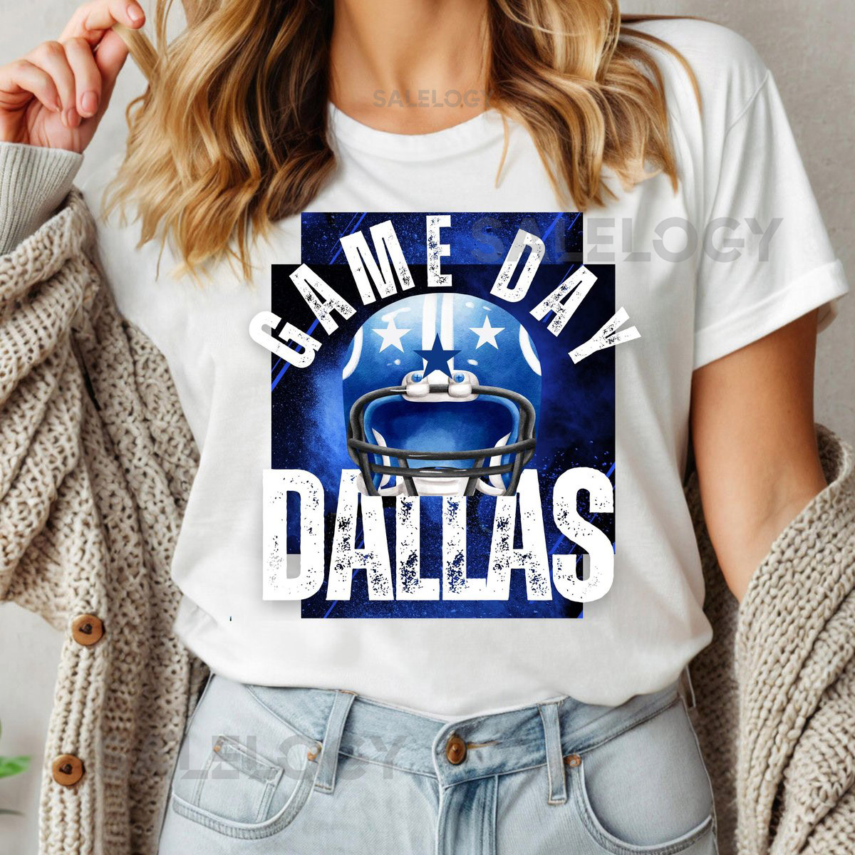 Dallas Football T-Shirt Unisex Cowboys Fan Tee - Game Day Apparel_252