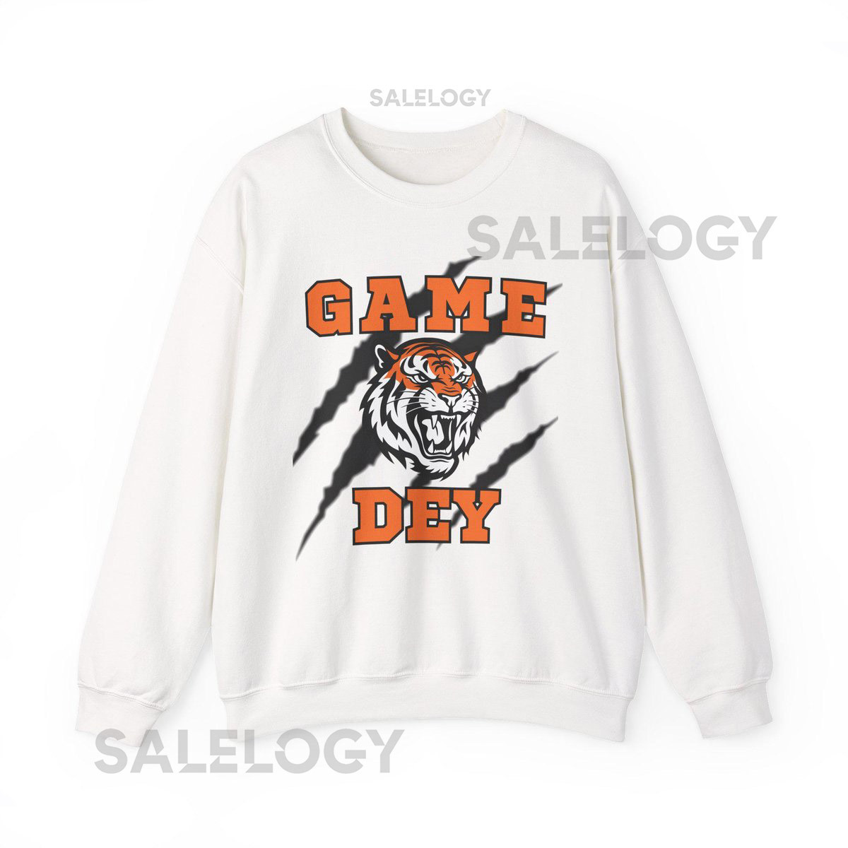 Game Dey Tiger Sweatshirt Cincinnati Bengals Football Fan_656