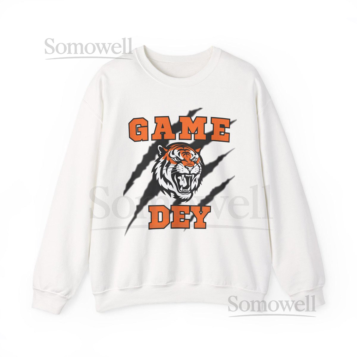 Game Dey Tiger Sweatshirt Cincinnati Bengals Football Fan_656