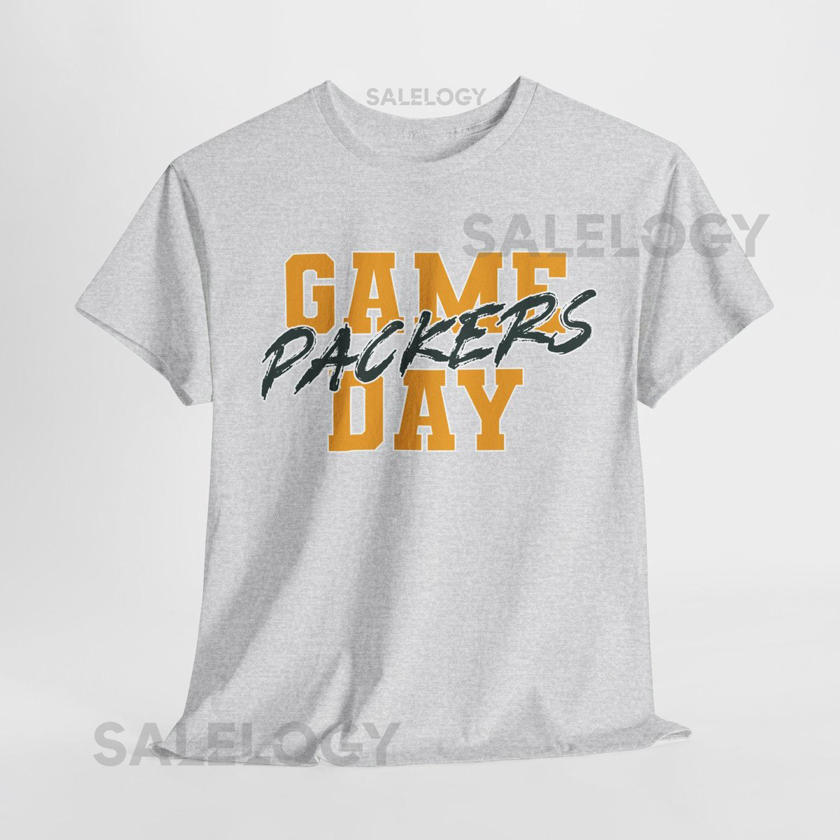 GAME DAY Green Bay Football Shirt Packers Fan Tee Green and Gold Game Day Top Green Bay Packers Tailgating Shirt_350