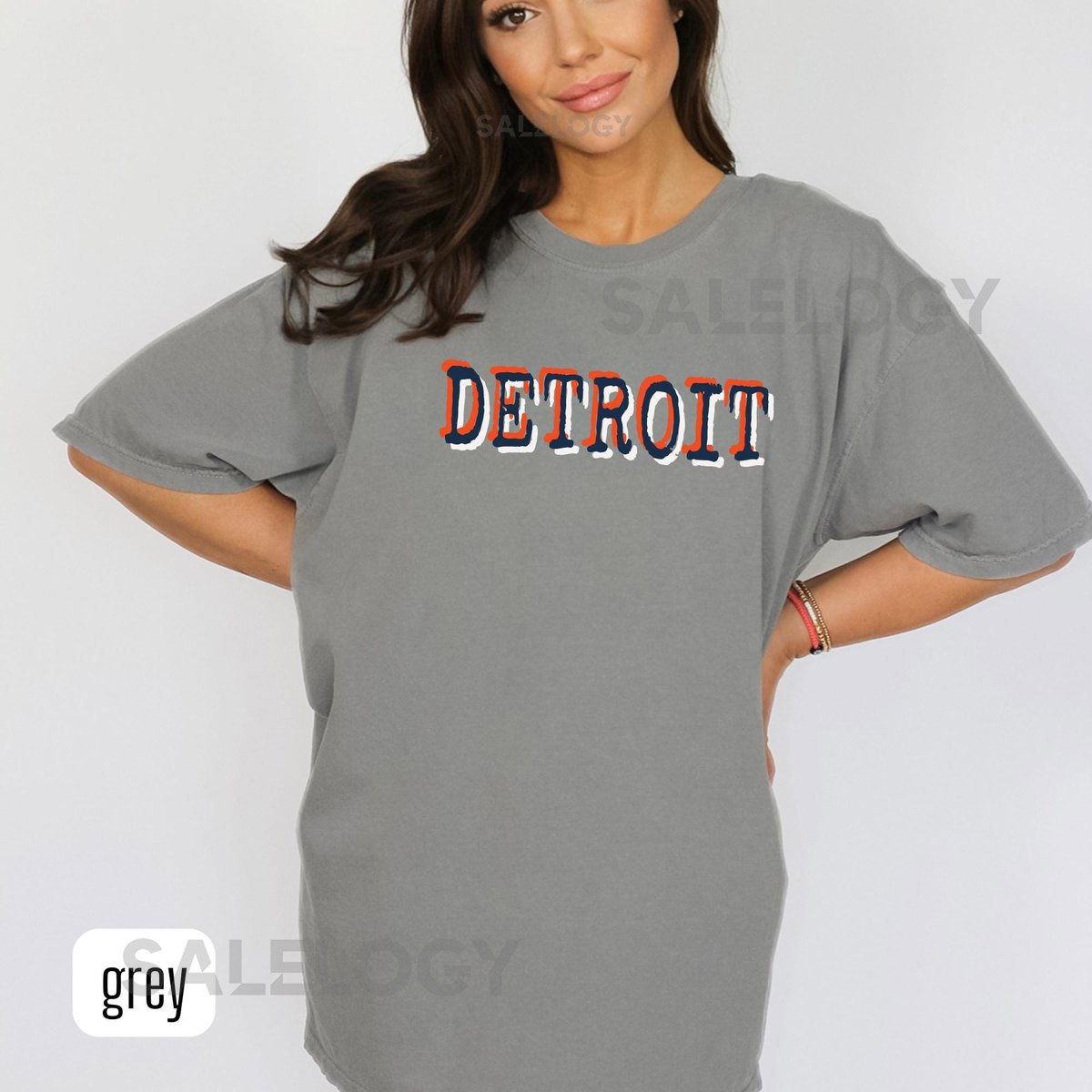 Detroit Baseball Shirt Detroit Crewneck Motown T-Shirt Detroit Merch Gift for Detroit Fan Motor City Gear Baseball Shirt for Women_129