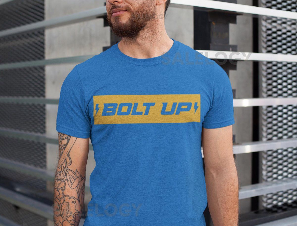 Bolt Up LA Chargers T-Shirt NFL Football Fan Apparel_40