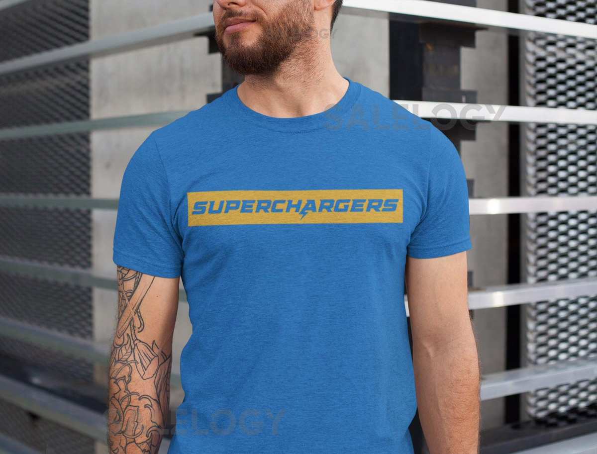 San Diego Superchargers T-Shirt LA Chargers Football Fan Gear_736