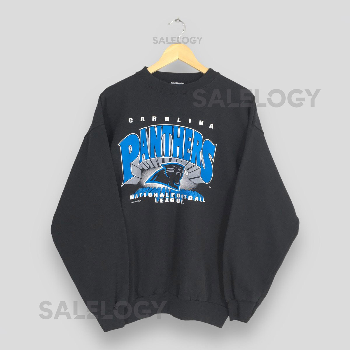 Vintage Carolina Panthers Sweatshirt XL - NFL Football Pullover_1059