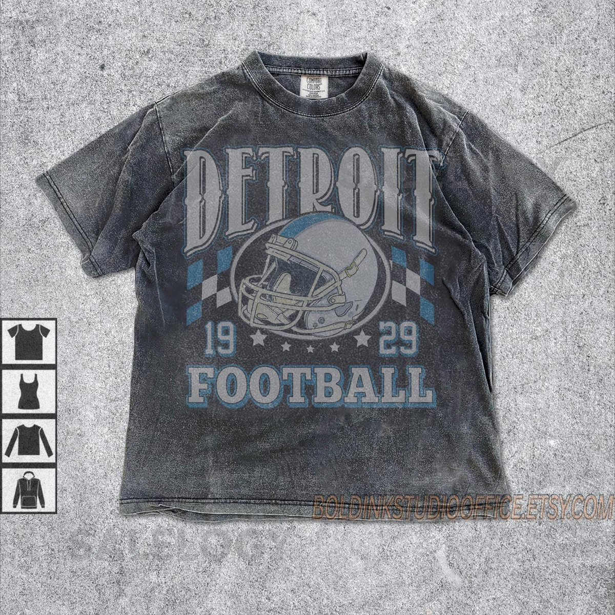 Comfort Colors Detroit Football Shirt Sweatshirt Hoodie Detroit Football T-shirt Detroit Football Fan Gifts Game Day Shirt_53
