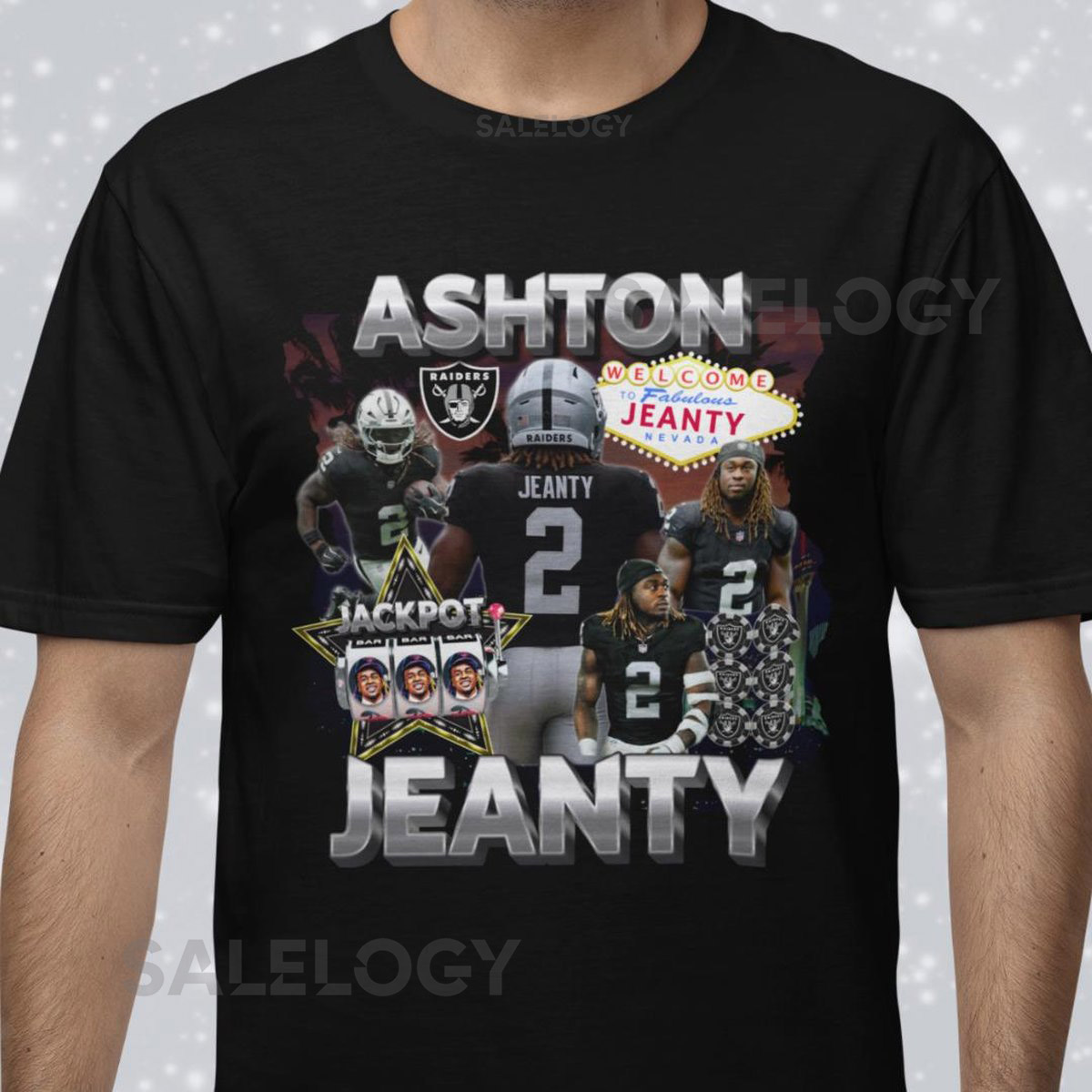 Ashton Jeanty Las Vegas Raiders Tshirt 90s Vibe Vintage Tee Bootleg Rap Shirt Raider Nation Pro Football Shirt Game Day Outfit Sin City_27